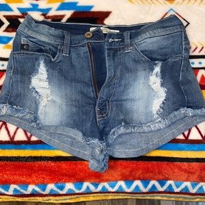 Kancan blue Jean shorts